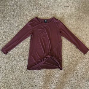 Bobeau long-sleeved shirt/blouse